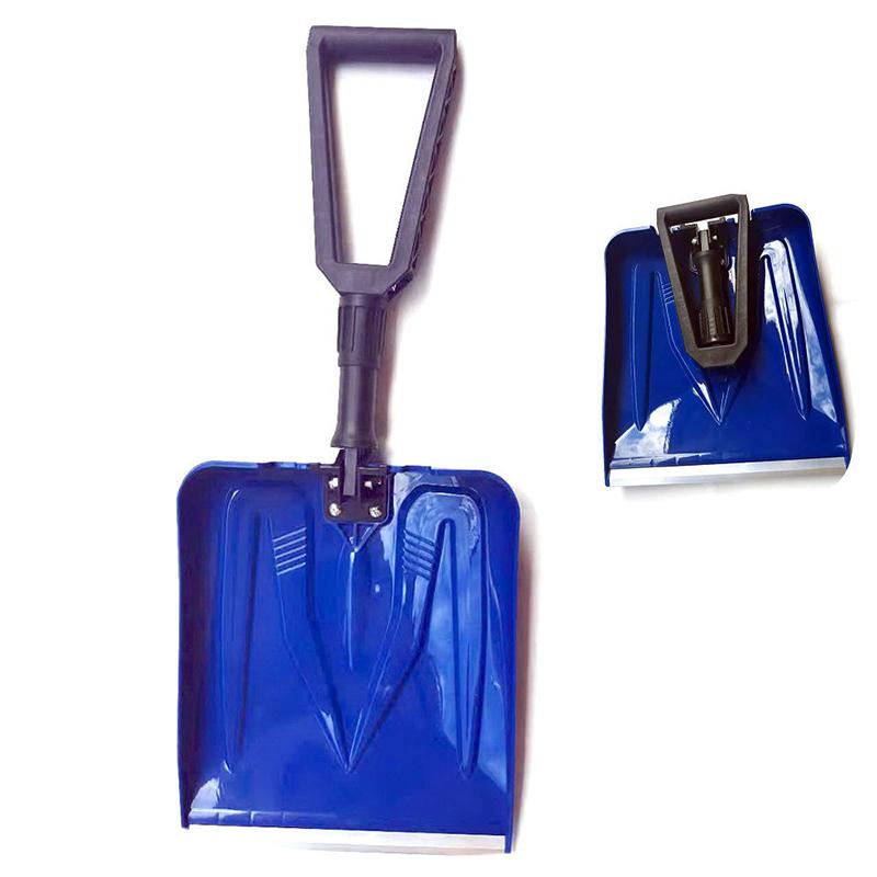 New Pattern Fashion Folding Snow Shovel Portable Thickened Plastic Snow Shovel Used For Shoveling Garbage, Food, And Snow