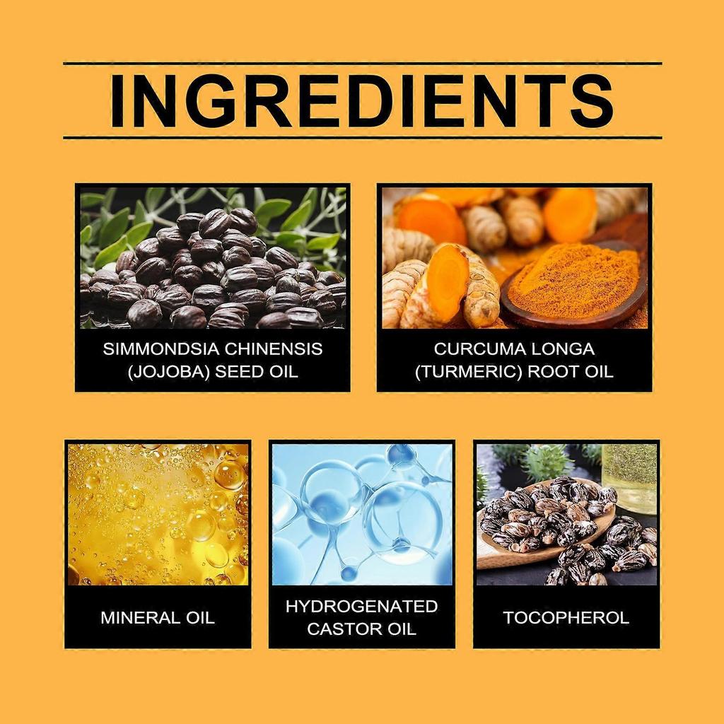 Eelhoe Turmeric Facial Essential Oil Hydrating And Nourishing, Repairing Facial Skin, Delicate Skin Moisturizing Skincare Essence
