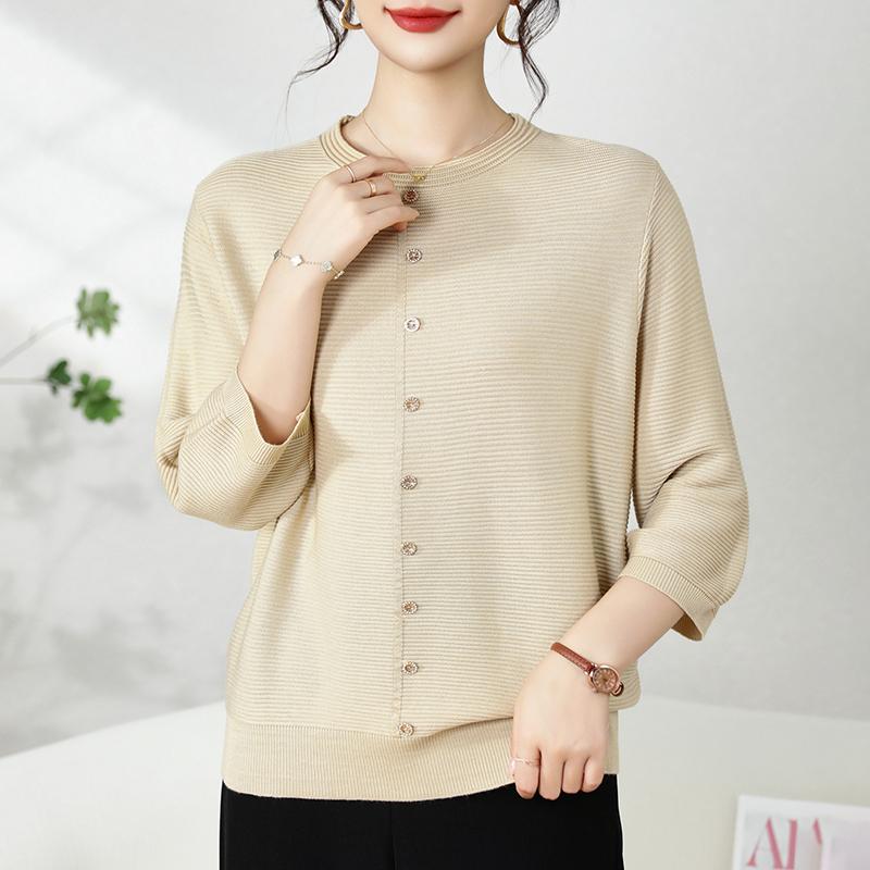 Qinghe Cashmere Women's 30% Cashmere Sweater - Soft & Warm Wool Blend Pullover