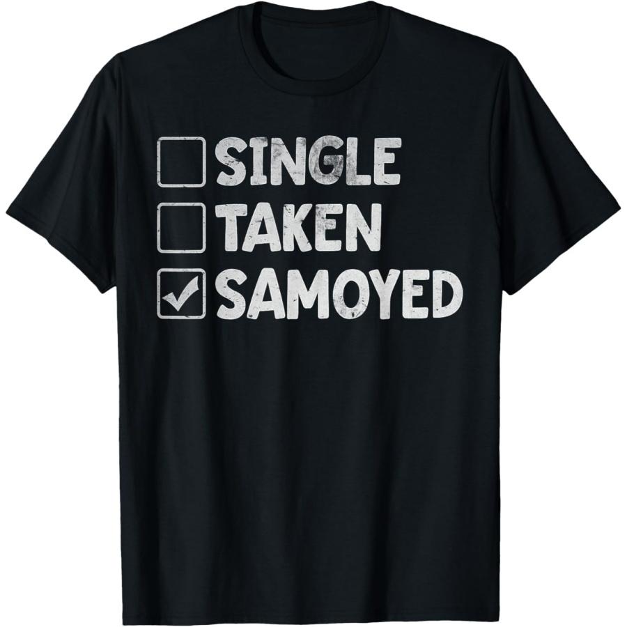 Single Taken Samoyed T-Shirt XXXXXL чёрный