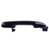 2Pcs Rear Left or Right Exterior Outside Door Handle Fit for Toyota Rav4 2017 2018    Black Plastic