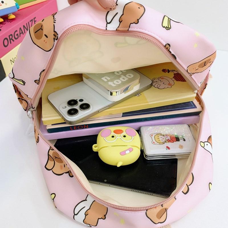 Children's Schoolbag Girl Cute Cartoon Kindergarten Small Backpack Small Class Cute Super Cute Lightweight Backpack