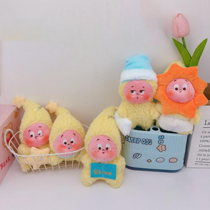 Cute Twinkle Plush Doll Hot Little Yawn Little Star Soft Doll Backpack Bag Charm