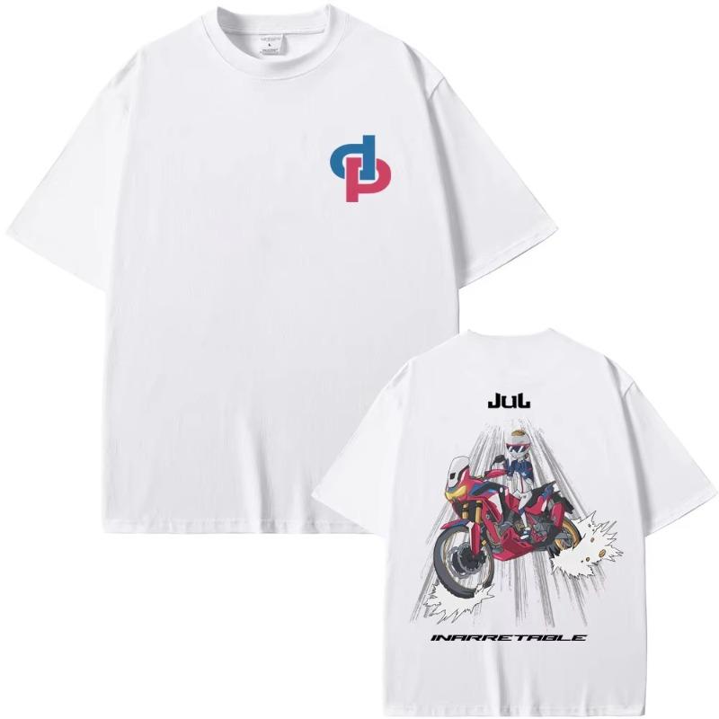 France Rapper Jul Album Inarretable Tour T Shirts Men Women Hip Hop  T-shirt Men s Fashion Trend Short Sleeve T-shirts XXXXL