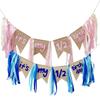 High Chair Banner Half Way To First Banner Birthday Decoration for Birthday