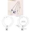 Cow Pendant Necklace For Girls With Zinc Alloy Chain Summer 2025 Jewelry Gift