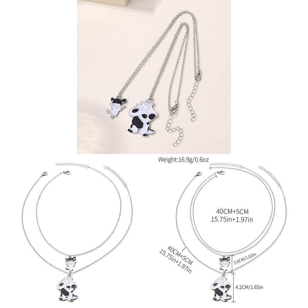 Cow Pendant Necklace For Girls With Zinc Alloy Chain Summer 2025 Jewelry Gift