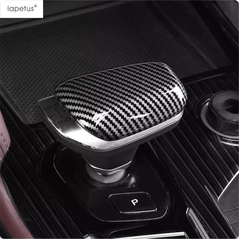 Car Gear Shift Knob Head Handle Cap Decorative Sequ Stickers Cover Trim For Renault Grand Koleos 2024 2025 ABS Accessories