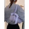 Spring fashion underarm bag women's commuter bag 2025 new pillow bag girl bow tote cylinder bag