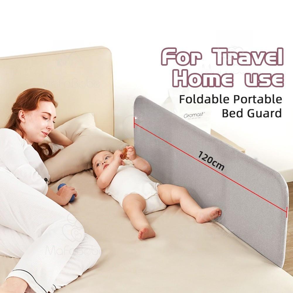 Foldable Portable Bed Rail Anti-fall Guard Gate Babies Kids Safety Bed Guard Soft Foam Baby Bed Fence Home Use