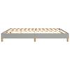 Vidaxl Bed Frame Without Mattress, Light Gray, 160X200 Cm, Upholstered