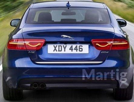 Jaguar XE 2015- CHROME Trunk Lid Trim
