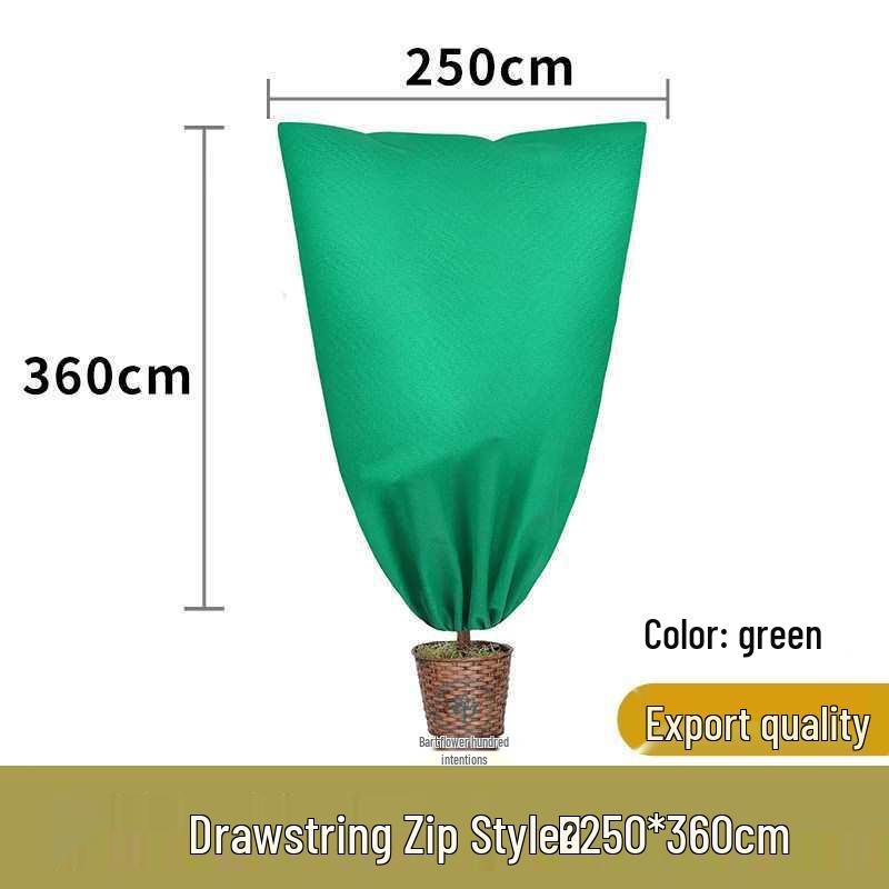 Winter Plant Insulated Cover: Cold Protection & Breathable Anti-Freeze Bag for Flower Pots, Green Plants, and Fruit Trees
