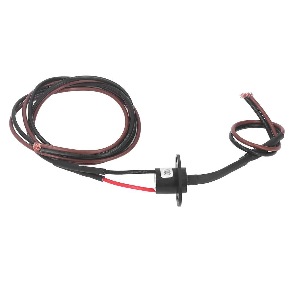 Elektrischer Schleifring 2 Wege 20A 250 U/min Drehbare elektrische Kontakte Leitring Kollektor