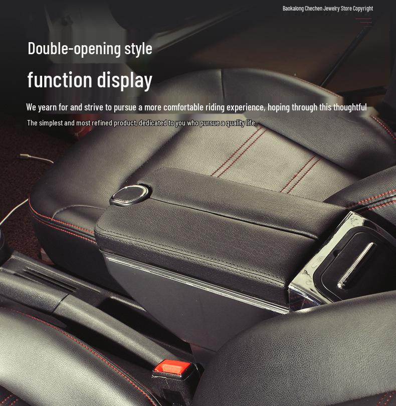 Proton Wira Car Center Armrest Box Modification Accessories