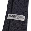 [Michiko London] Necktie, Gift Box Included, Italian Fabric, Made in Japan, Polka Dot, Silk & Cotton, Gift, Present, Men's & Women's, Unisex,