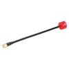 5,8 GHz FPV Drohnenantenne 155mm 2,5 dBi Antenne mit Innenloch RPSMA für RC FPV Maschine(rot )