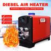 12V 8KW All Heater Adjustable Integrated Air Parking Warmer For Trucks Motor-Homes Boats Bus+LCD Key Switch