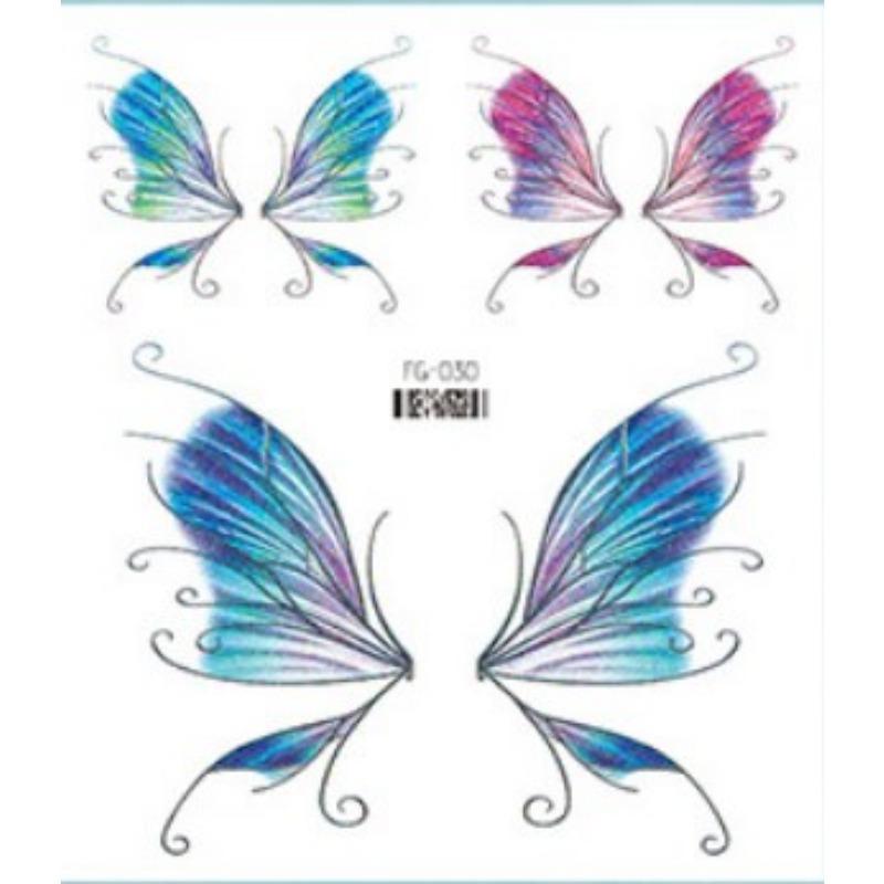 

Детская вечеринка, украшение для лица, макияж, татуировка, наклейка с изображением русалки, забавная временная татуировка, наклейка с переносом воды, 1 шт. 105*120mm