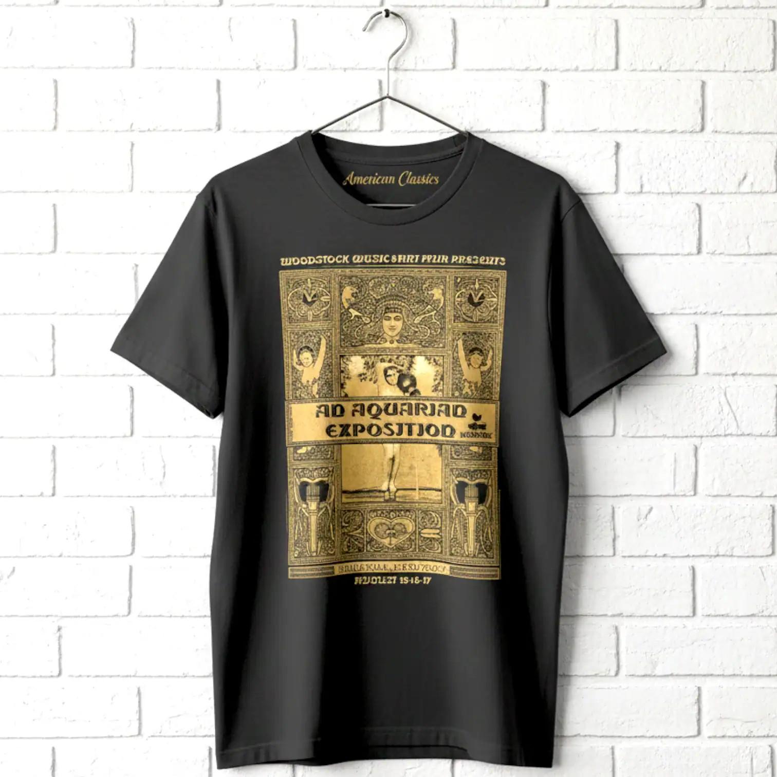 Woodstock Aquarian Exposition Men s T-Shirt L