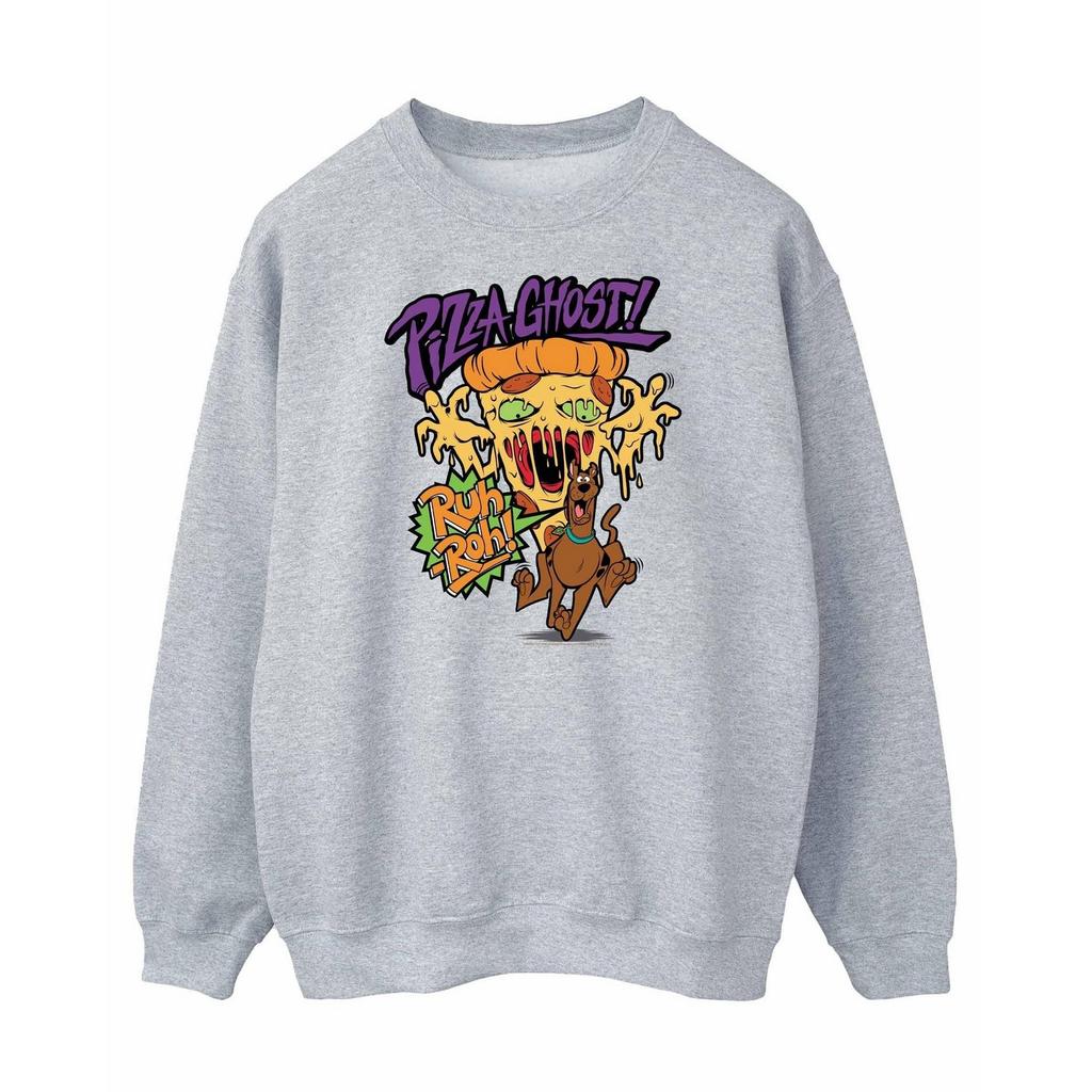 Scooby Doo Damen/Damen Pizza Ghost Sweatshirt