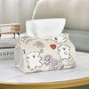 Playful Puppy Desktop Tissue Box