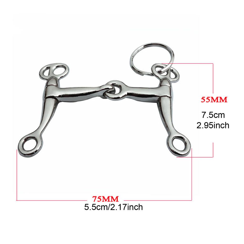 Horse Lover Key Chain Charm Portable Keychain for Tote Bag Wedding Traveling