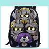 Murder Drones Anime Backpack Oxford Fabric Spacious School Bag For Students Teens College Essentials