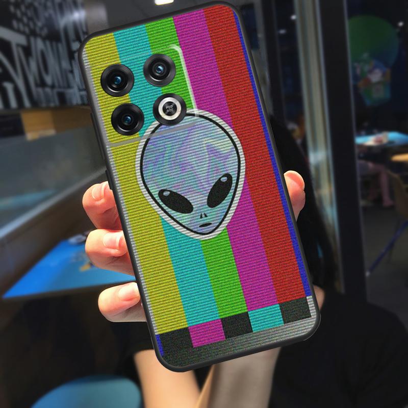 Aesthetic Alien Funda For OnePlus 13 12 R 11 9 10 Pro 8T 9RT 10T OnePlus Nord 4 CE 2 3 Lite N30 N20 Case