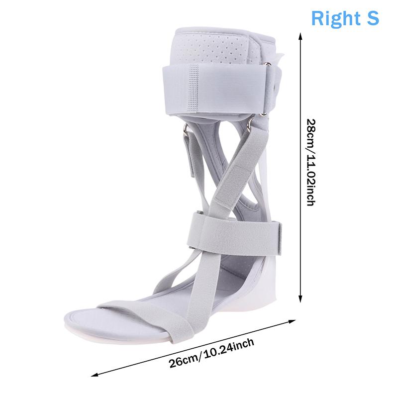 S/L Splint Ankle Foot Orthosis Support Drop Foot Ankle Orthosis Support Feet Splint Stroke Valgus Joint Leaf Spring Correction