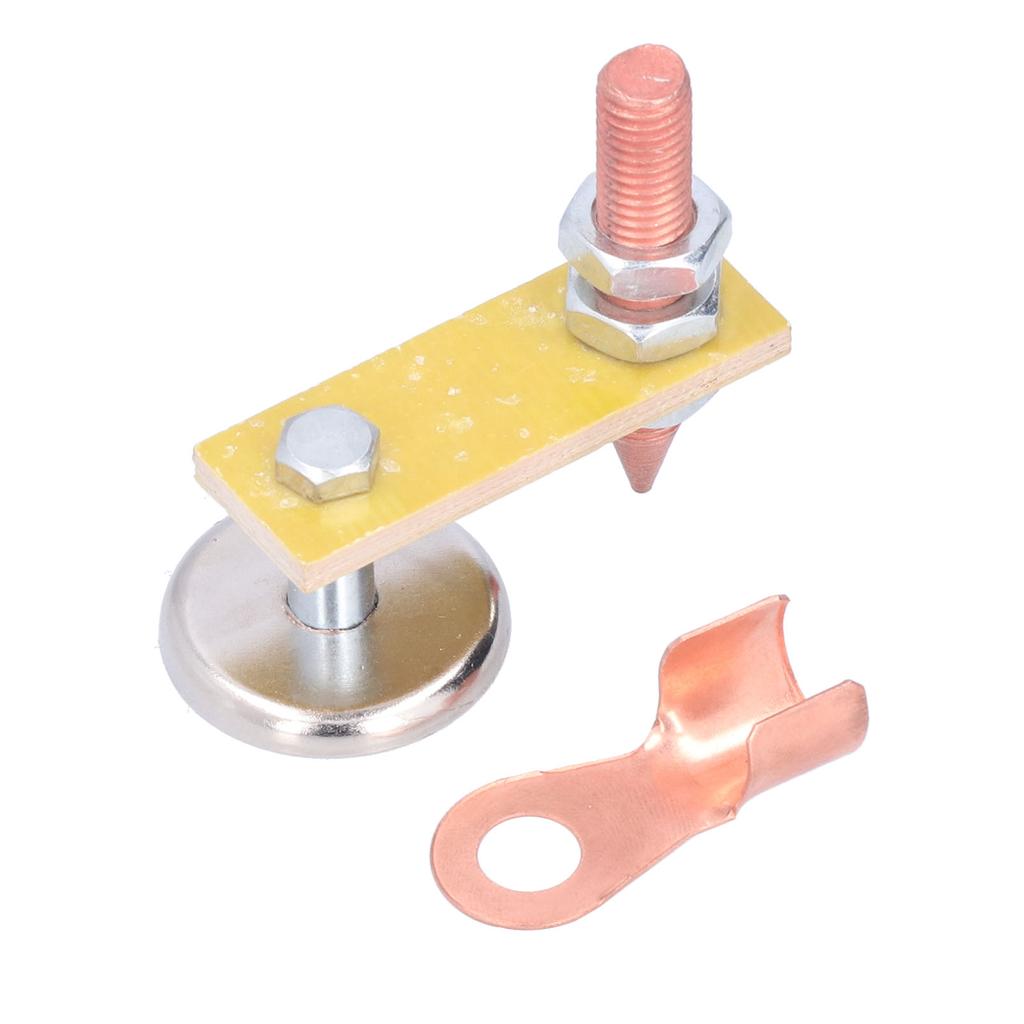 Magnetic Welding Support Large Suction Copper Tail Clamp Grounding Tool for Mechanical Repair