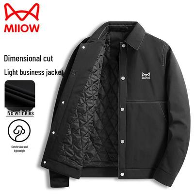 Mao Ren Men's Casual Outdoor Windproof Lapel Jacket