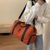 New fashion diamond luggage bag short-distance fitness bag leisure sports travel bag handbag shoe compartment training bag