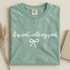Comfort Colors® It Is Well with My Soul Png ,Petty Proverbs, Popular Faith Shirt Design, Preppy Christian Quote
