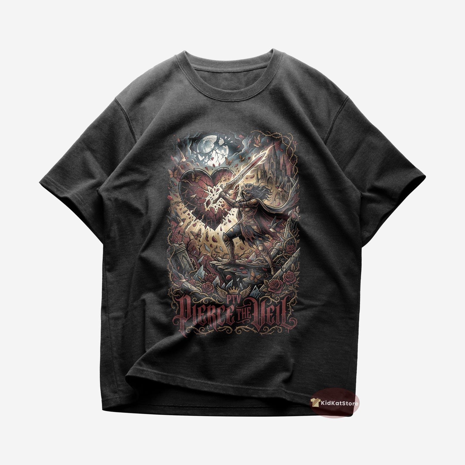 Pierce The Veil T shirt | Rock Music Shirt | Circles | Collide With The Sky | Pierce The Veil Merch | Cotton Tee 4XL
