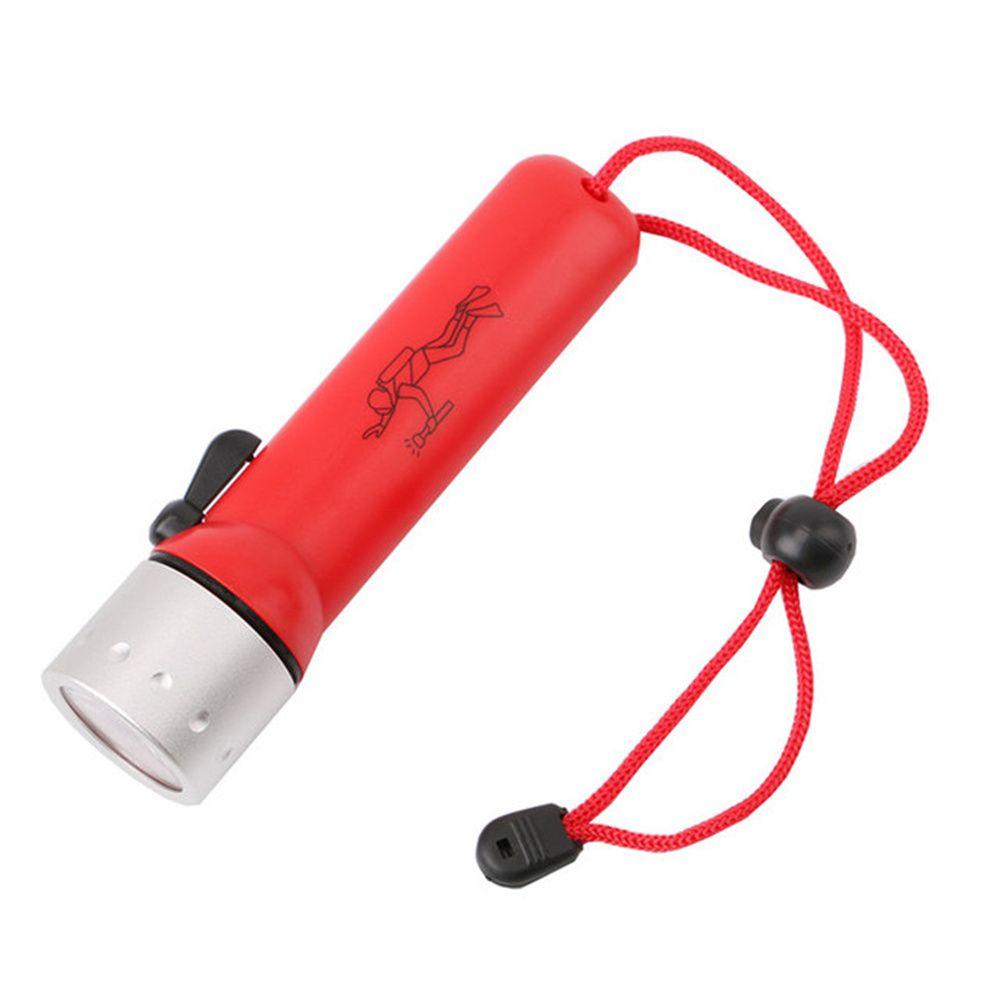 With Hand Rope LED Scuba Dive Torch Diving Lighting Diving Accessories Underwater Diving Flashlight