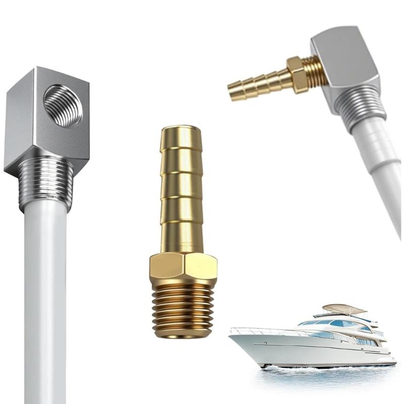 Adjustable Fuel Tank Pickup Tube Hose Pipe With 8mm Check Valves Suitable For E10 E85 Ethanol Marine Applications 7-0948