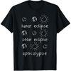 Mond-Sonnenfinsternis und Apokalypse Lustiges Wissenschafts-T-Shirt
