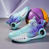 New high-quality basketball shoes for men and women, breathable, non-slip and shock-absorbing, professional competition training shoes for young stude