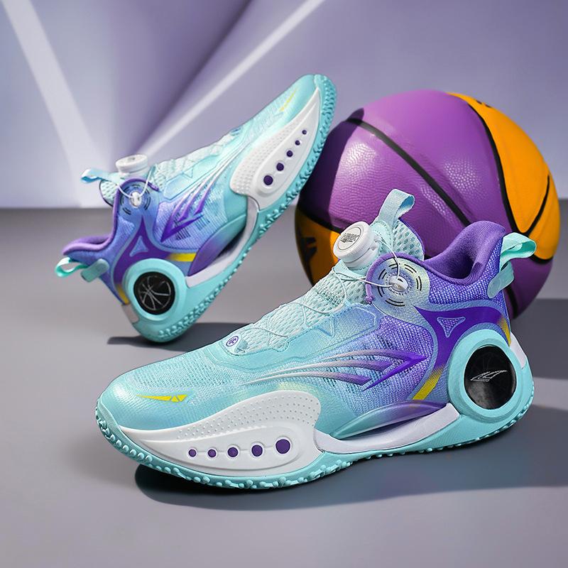 New High-quality Basketball Shoes for Men and Women, Breathable, Non-slip and Shock-absorbing, Professional Competition Training Shoes for Young Stude