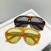 New Oversized Oval Sunglasses Vintage Designer Women Fashion Sun Glasses UV400 Luxury Brand Male Female Shades Glasses