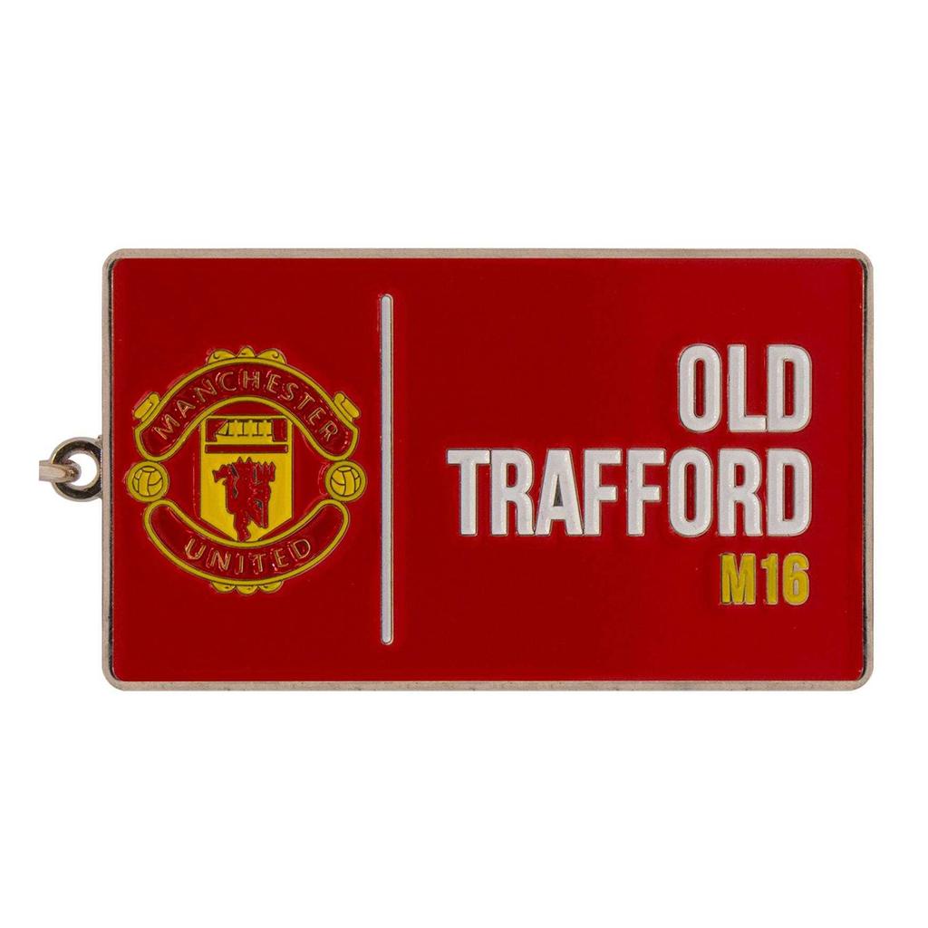 Manchester United FC Old Trafford Street Sign Keyring