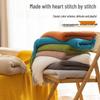 Simple Style Decorative Wool Blanket for Home or Sofa Use