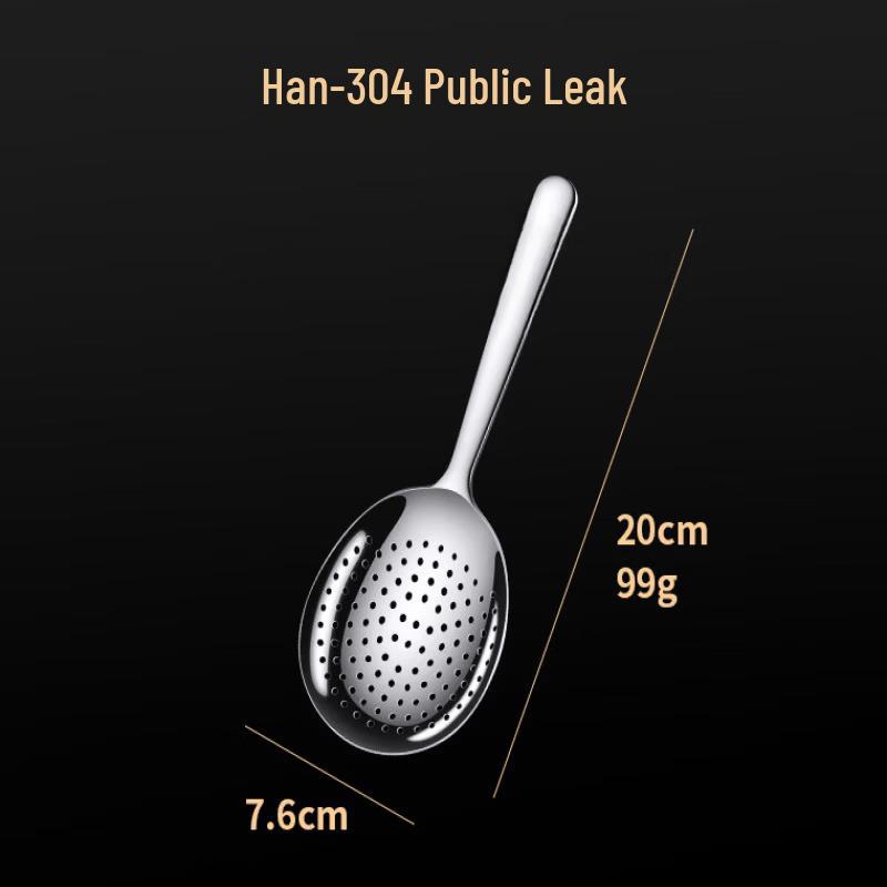 ZISIZ Stainless Steel Slotted Serving Spoons
