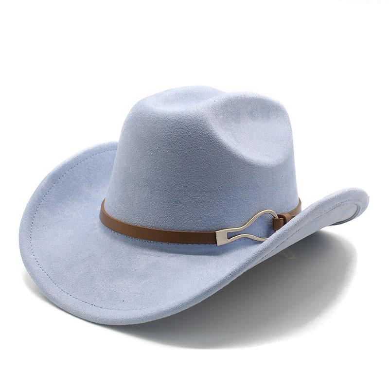 Knot Fedora Hat With Wool Blend Fabric For Winter Men Women Fashion