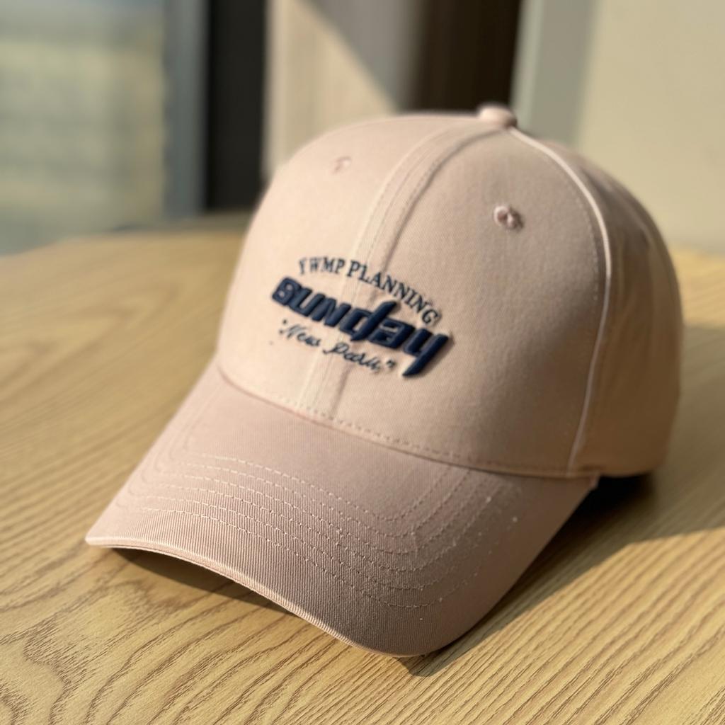 New style face-slimming cap for women, Korean version with letter embroidery, hard-brimmed baseball cap, versatile for couples, suitable for travel,