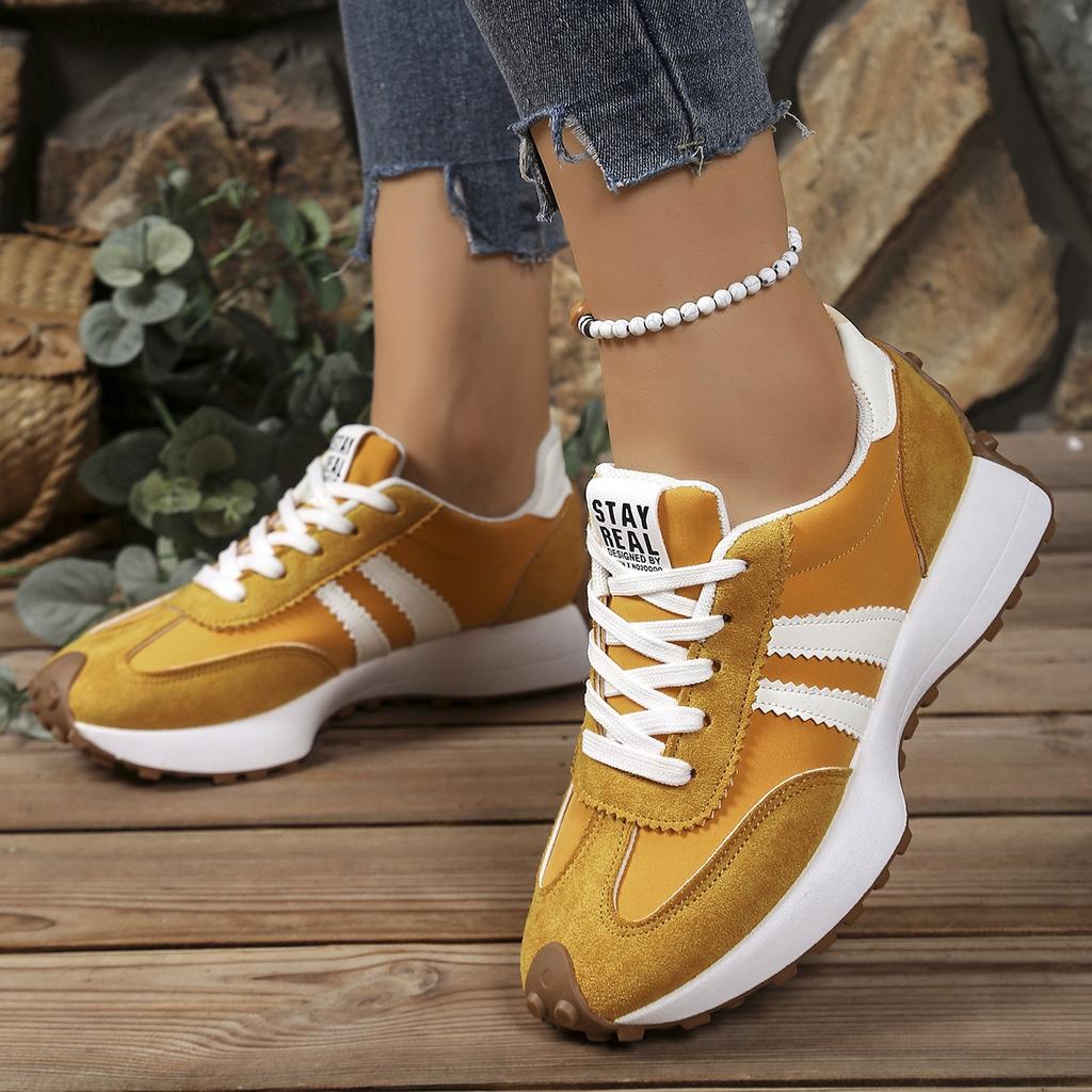 Ladies' Shoes, Thick Soled Shoes, Non Slip Shoes, Breathable Shoes, Casual Shoes, Low Cut Sports Shoes, Suitable for All Seasons, Wear-resistant
