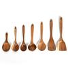 Teak Wood Spatula Wooden Non-Stick Pot Cooking Spatula Home Cooking Wooden Spoon Kitchen Utensil