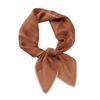 Fashion Simulated Silk Scarf Women's Simple Style Solid Color Thin Cloud Pattern Scarf Small Square Scarf
