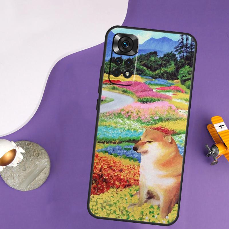 Doge Dog Cheems Meme Case For Xiaomi Redmi Note 13 Pro 14 12 9 10 11 Pro 10S 11S 12S Redmi 10C 13C 14C 12C Cover